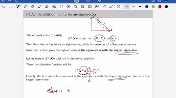 Statistical Learning-2102575-Lecture-13  - PCA - Part 2 - Connection to eigenvalue and eigenvector