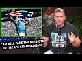 Pat McAfee "Cam Newton Will Take The Pats To The AFC Championship"