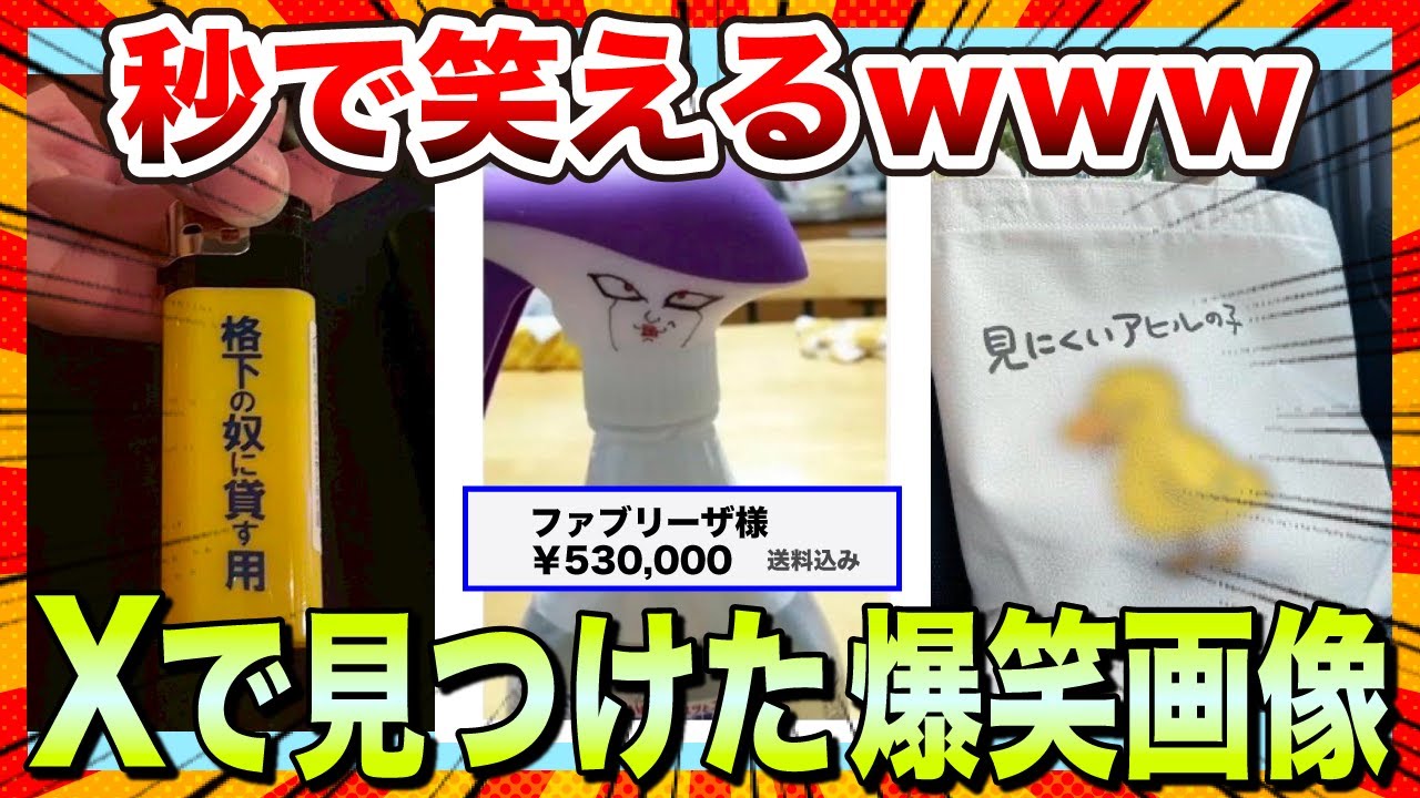 【🔥爆笑】腹筋が崩壊するwwwXでみつけたww爆笑画像＆動画まとめ【2ch】【5ch】【ゆっくり解説】【コメ付き】【面白画像】