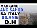SAHOD SA ITALY BILNG AU-PAIR / D.H