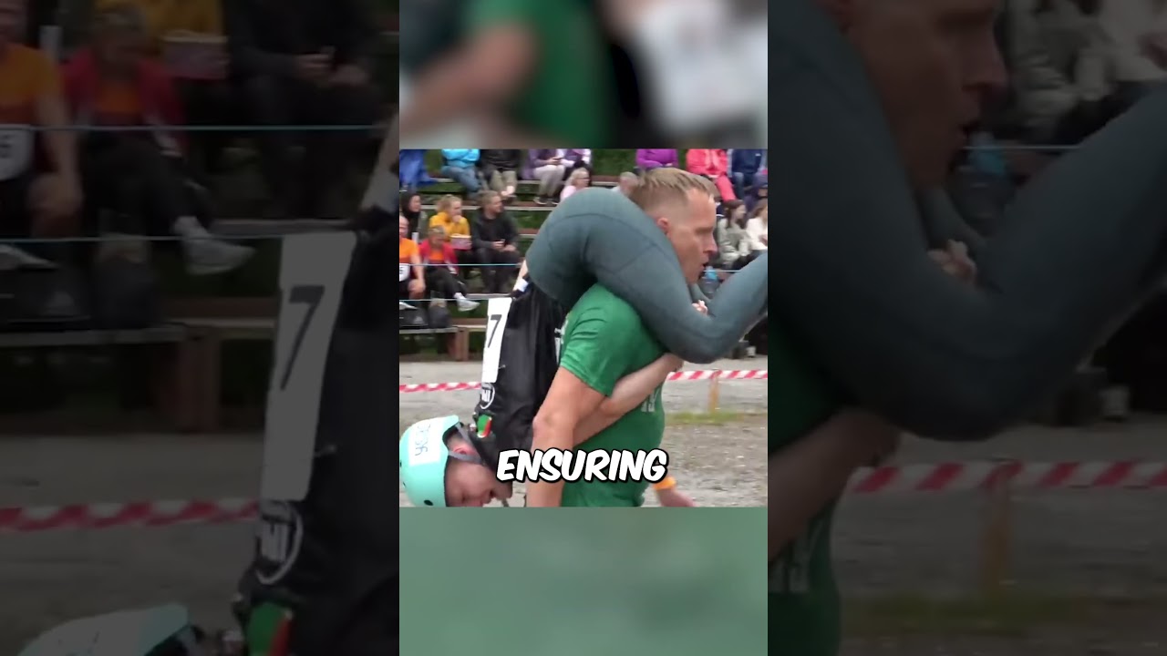 Соревнование по ношению жен — не для слабаков. 