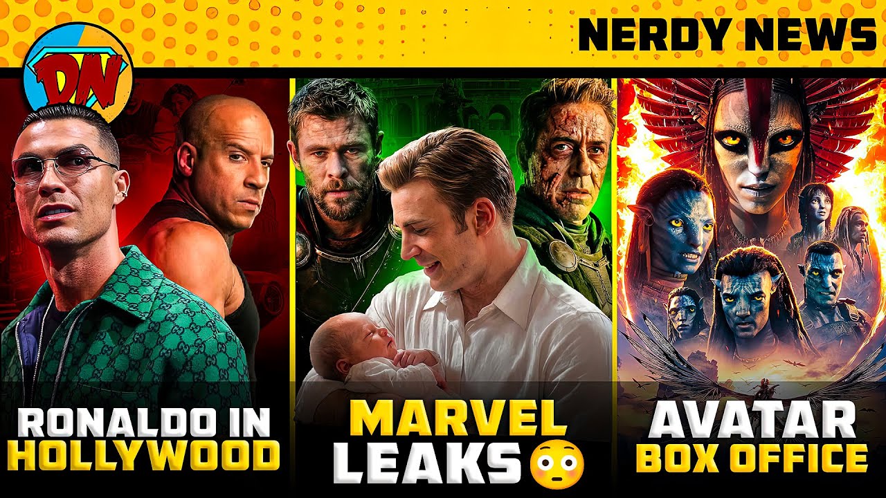 Marvel Leaked Everything 😲, Ronaldo in Hollywood 🤯, Avatar 3 Collection 🤑 | Nerdy News 395