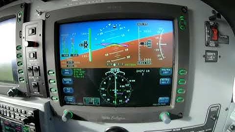 An RNAV Approach in an Avidyne Equipped Piper Meridian