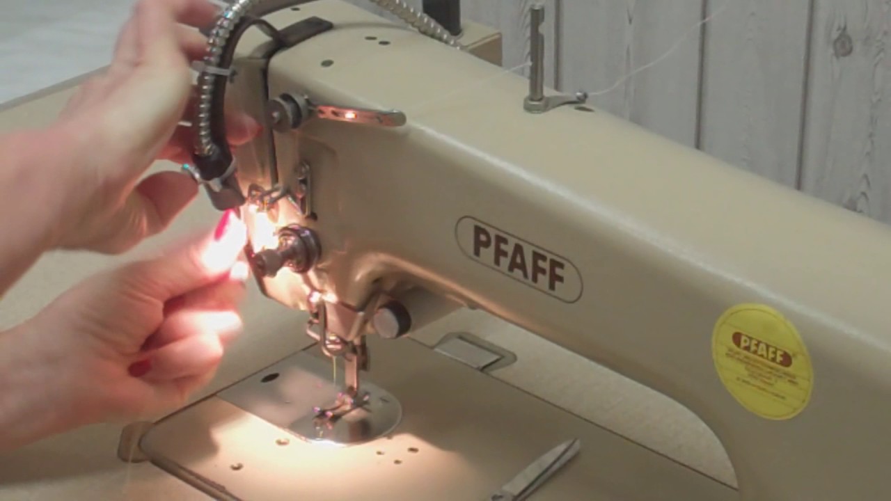 How to use the PFAFF 561 Industrial Sewing Machine - Lilo Siegel