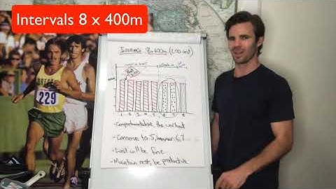 Intervals 8 x 400m