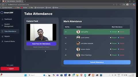 SIH 2025 | Team AiMavericks | Automated attendance system for rural schools (PS:25012)
