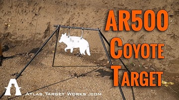 AR500 Coyote - Predator Target - Atlas Target Works