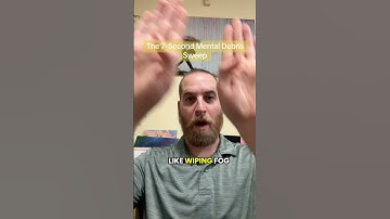 The 7-Second Mental Debris Sweep | Fast Reset for Racing Thoughts & Mental Clutter  #mentalhealth