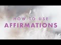 How to use affirmations | Building Mindset for Positive Energy