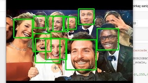 Resimden Yüz Tespiti | Python, OpenCV ile Görüntü İşleme p1