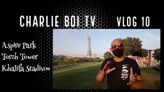 Aspiring Aspire Park Qatar *  Torch Tower * Khalifa Stadium - Vlog 010