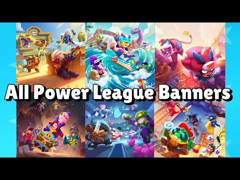 All Power League Banners in Brawl Stars