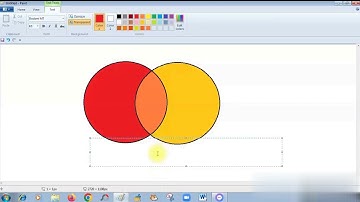 Creating the Mastercard Logo with MS Paint!
