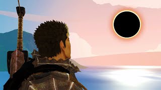 When Guts witnesses a solar eclipse