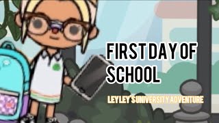 First Day of School | Ley Ley's University Adventure