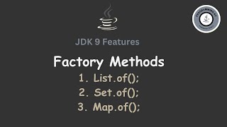 Java9 Factory methods