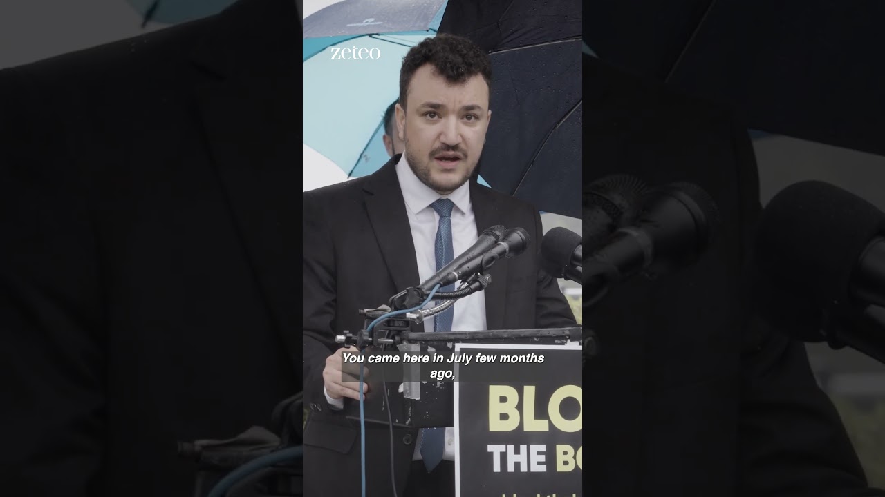 Mahmoud Khalil and Hollywood Actors Come to DC to Demand Congress 'Block the Bombs'