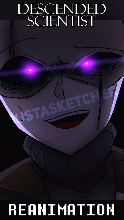 Gaster REFUSES Rhabdophobia | Descended Scientist REANIMATED #glitchtale #gaster #undertale