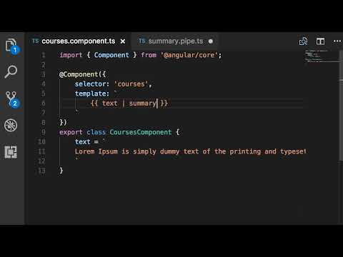 Angular | Beginner to Pro #48 - Custom Pipes [By Mosh Hamedani]