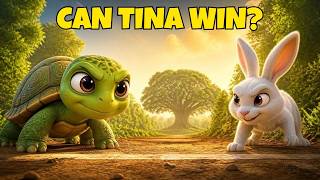 The Slowest Turtle Challenges the Fastest Rabbit! 🐢🐇 | Tina and the Great Race