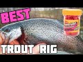 BEST Powerbait Trout Rig/Setup | Rainbow trout fishing for stocked trout in ponds & lakes