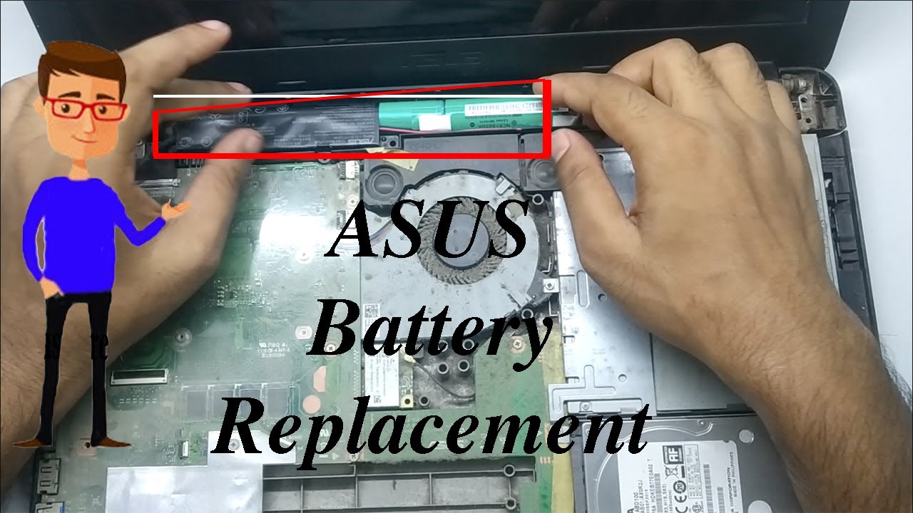 ASUS Battery Replacement | Asus Laptop Battery Removal | ASUS | ASUS battery not charging | Easy Fix