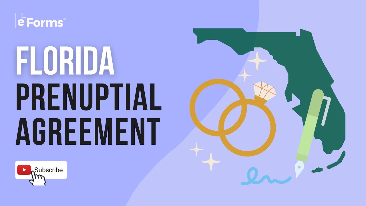 Florida Prenup (Prenuptial) Agreement - How to Make