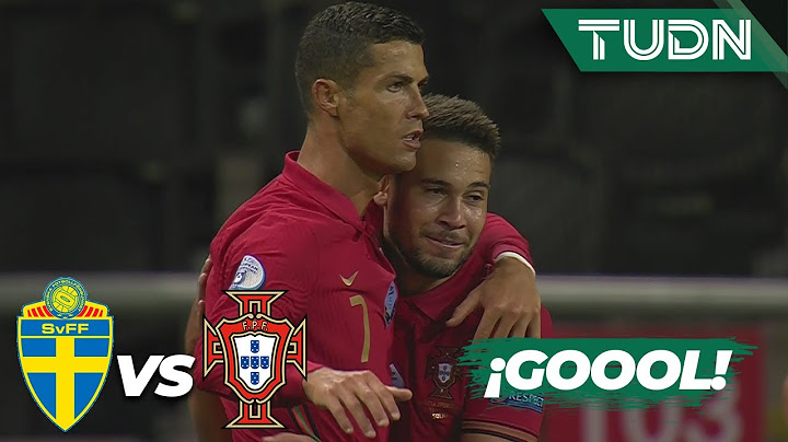 ¡ULTRA GOLAZO! Doblete de Cristiano Ronaldo | Suecia 0-2 Portugal | UEFA Nations League 2020 | TUDN