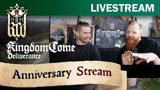 Kingdom Come: Deliverance - Anniversary Stream (PART 1/6) with Character Artist Pierre Hanneuse