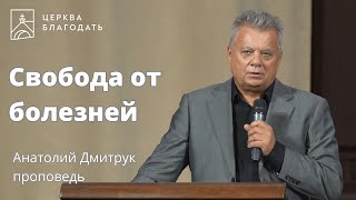 Свобода от болезней - Анатолий Дмитрук, проповедь // 16.09.2023, церковь Благодать, Киев