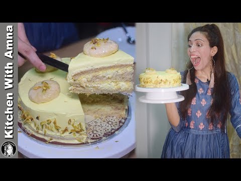 Rasmalai Cake Recipe Without Oven - How To Make Cake In Pressure Cooker