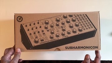 Hesohi - Moog Subharmonicon Unboxing