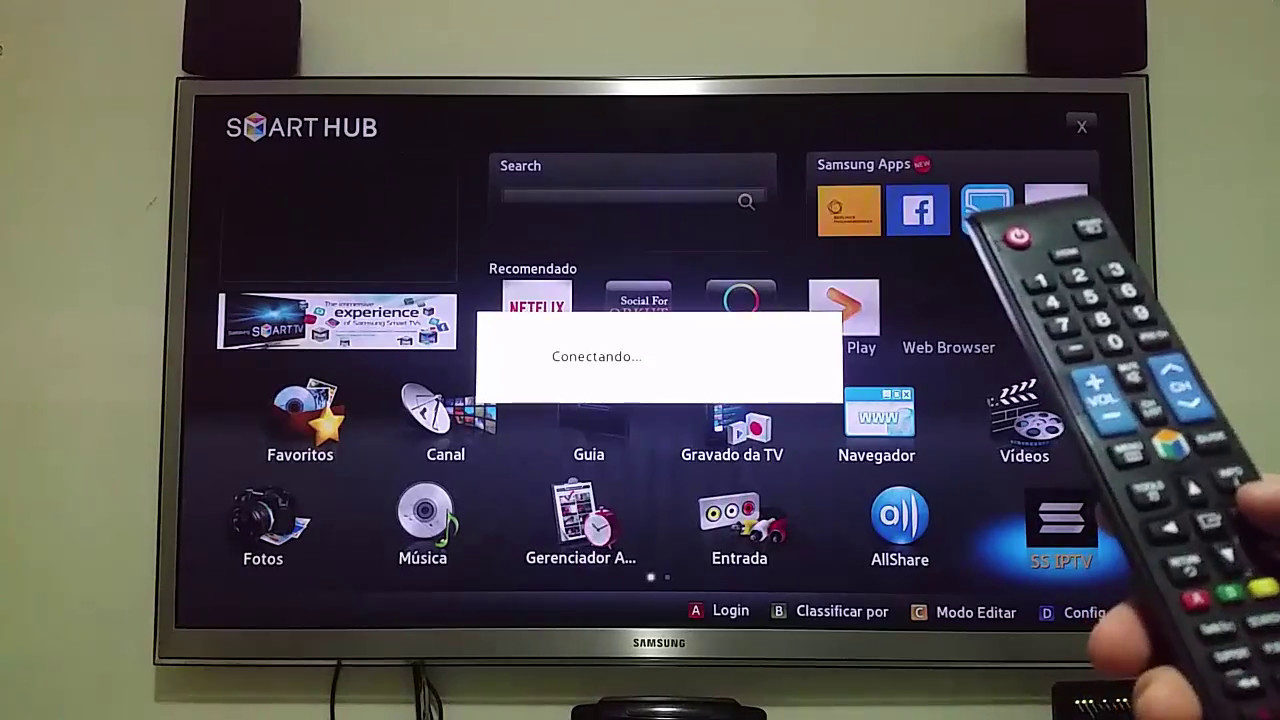 Reset SS-IPTV Smart TV Samsung - YouTube