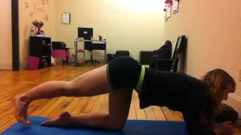 Get A Great Looking Booty At Home: 10 Minutes Kick Glutes Exercise Challenge