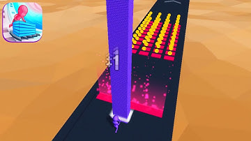 STACK COLORS! 🌈👸💕 Gameplay All Levels Walkthrough iOS, Android New Game Update Mobile Game Max Pro