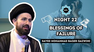 Night 22: Blessings of Failure  Sayed Mohammad Baqer Qazwini | Ramadan 2024