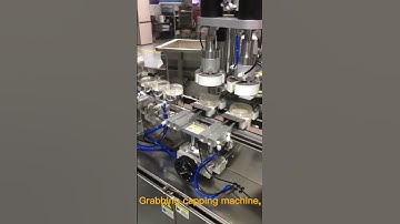 Automatic servo grabbing capping machine, claw capping machine，bottle twist off capping machine