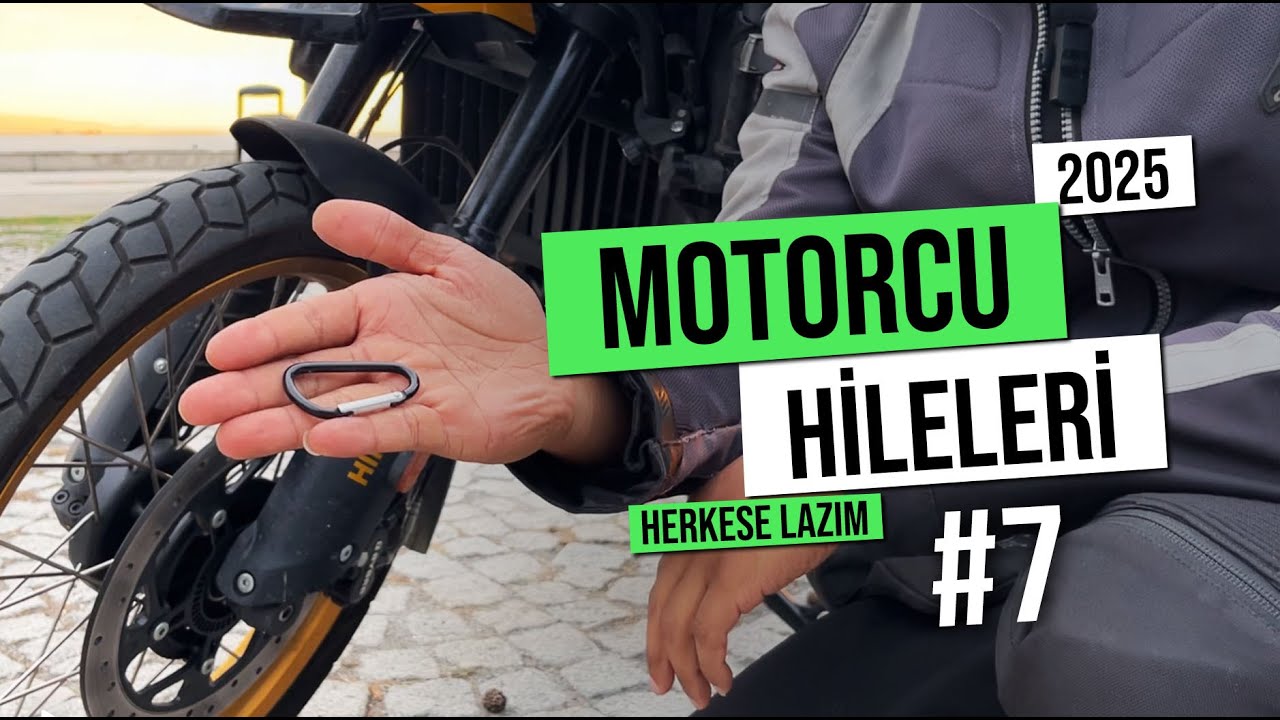 Herkesin bilmesi gereken motorcu hileleri / hileler 7#