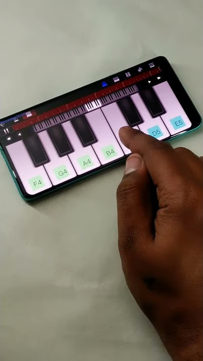 Chaha hai tujhko Tune | Mobile Piano  पर बजाना सीखे