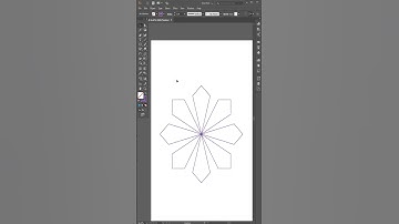 Easy Art Design With Polygon Tool  Adobe Illustrator #agdesigner  #illustratorshorts #shortsfeed