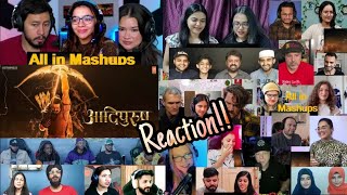 Adipurush Trailer Reaction Mashup | Prabhas | Saif Ali Khan | Kriti Sanon | Om Raut | Bhushan Kumar