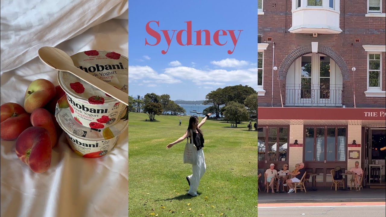 🇦🇺시드니 여행 브이로그 🌉하버 브릿지 뷰포인트 대방출 🍑주말 마켓 구경 🎄여름 크리스마스 🚢페리 타고 왓슨스베이 간 날씨 요정🧚