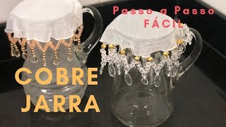 Como fazer COBRE JARRA com pedraria - Jeito FÁCIL de Fazer