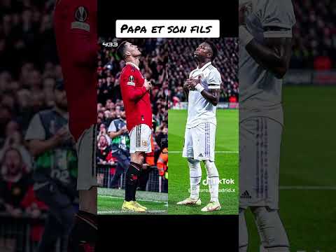 فينيسيوسرونالدو صور تشبه ل صورهم اساطير كرة القدم ريال مدريد العالمية