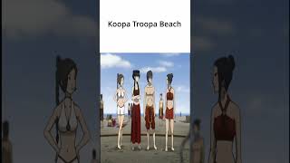 Fire Nation Kids go to Koopa Troopa Beach