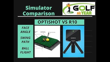 Garmin R10 vs Optishot Accuracy - Ball Flight (Clubface Angle & Swing Path)