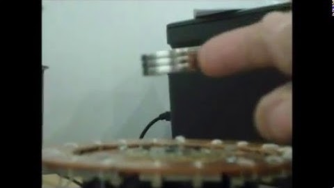 Repulsive electromagnetic levitation using Arduino Uno rev 02