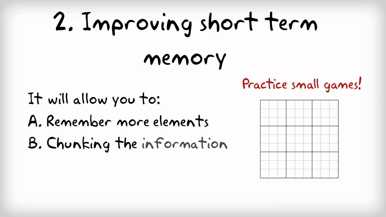 How to improve your memory - YouTube