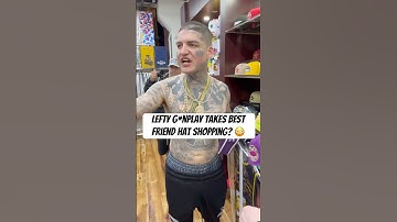 #LeftyGunplay takes best friend hat shopping? 😳 #upcomingrapper #hiphop #celebritystyle #shorts