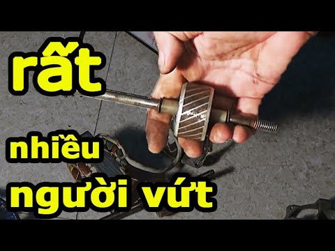 Quý như vàng - Quạt rất nhiều người vứt khi tháo sửa quạt cũ